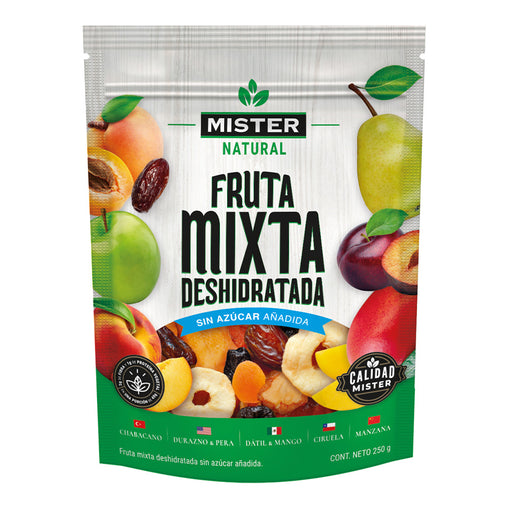Fruta Mixta Deshidratada Sin Azúcar (250g)