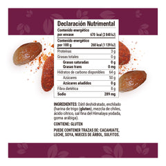 Dátil Enchilado con Sal Rosa del Himalaya (250g)