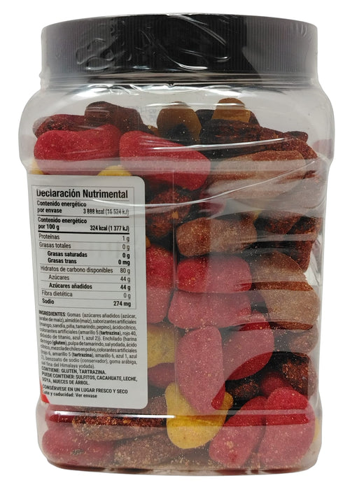 Gomitas Enchiladas (1.2kg) vitrolero