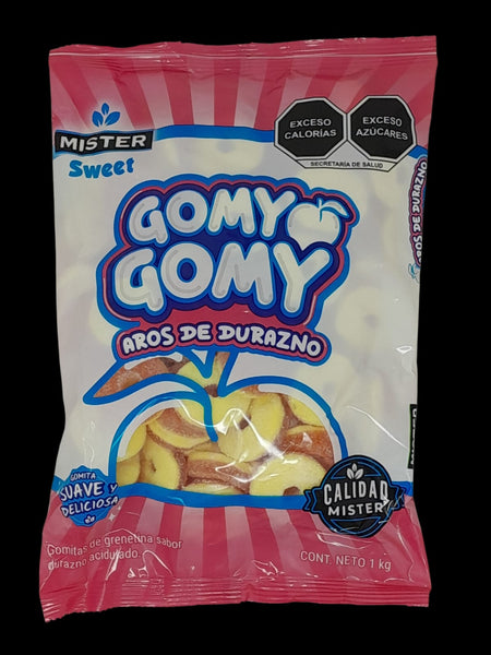 Gomy Gomy Aros de durazno (1kg)