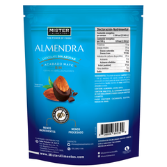 Almendra con Chocolate sin Azúcar acabado Mate 1kg