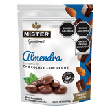 Almendra cubierta con chocolate de leche 250g