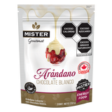 Arándano con chocolate blanco 250g