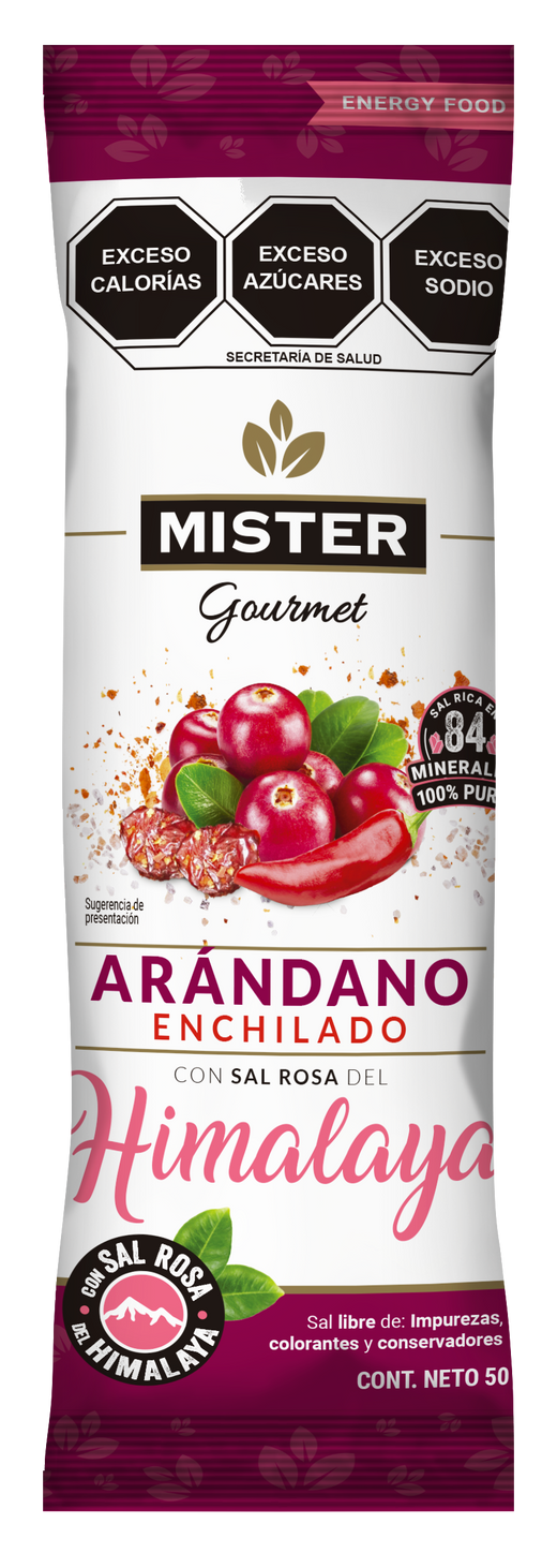 Arándano Enchilado 12pz 50g