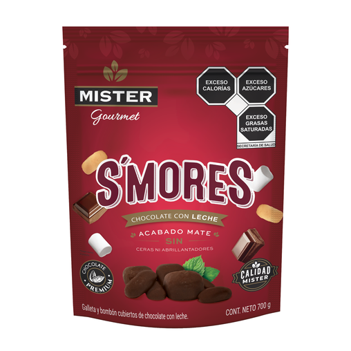 S'mores chocolate con leche acabado mate 700 gr