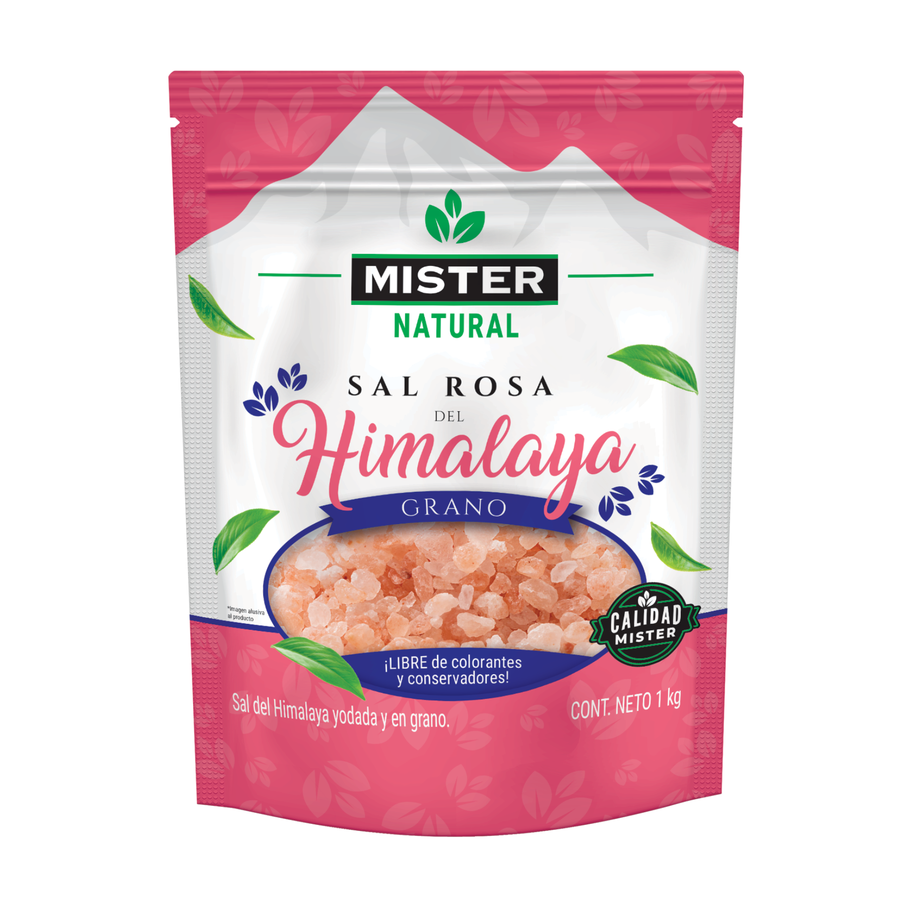 Sal Rosa del Himalaya Grano 1 kg