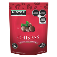 Chispas Chocolate Con Leche 1 kg