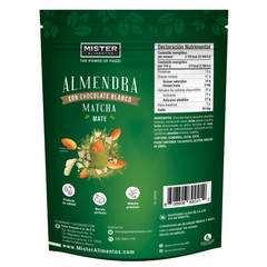 Almendra Cubierta con Chocolate Blanco & Matcha (1kg)