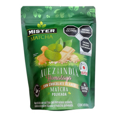 Nuez de la India Cubierta con Chocolate Blanco & Matcha (250g)