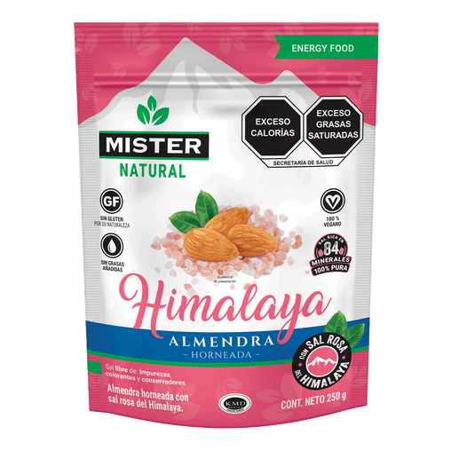 Almendra Horneada con sal del Himalaya 250gr