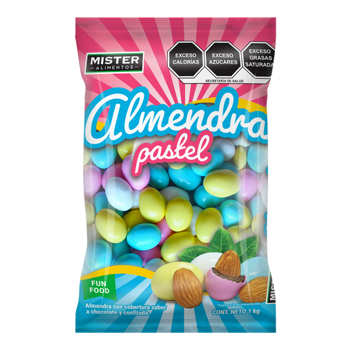 Almendra Confitada Pastel 1kg