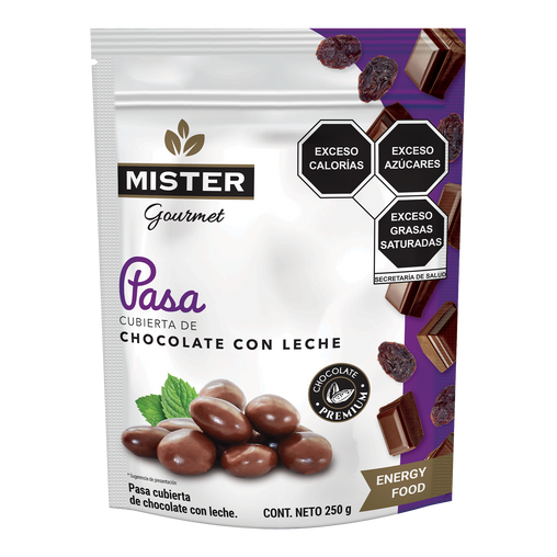 Pasa Cubierta de Chocolate con Leche (250g)