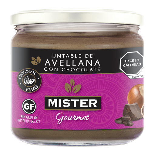 Crema de Avellana con Chocolate Mister Gourmet