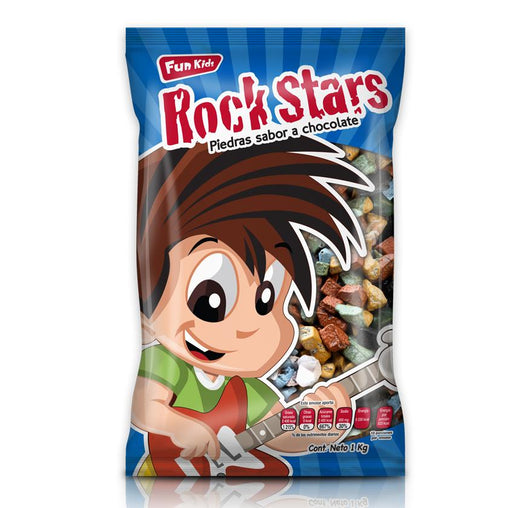 Rockstars (Piedritas sabor Chocolate) 1kg